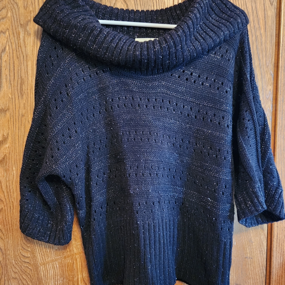 Studio Works Midnight Blue Knit Sweater